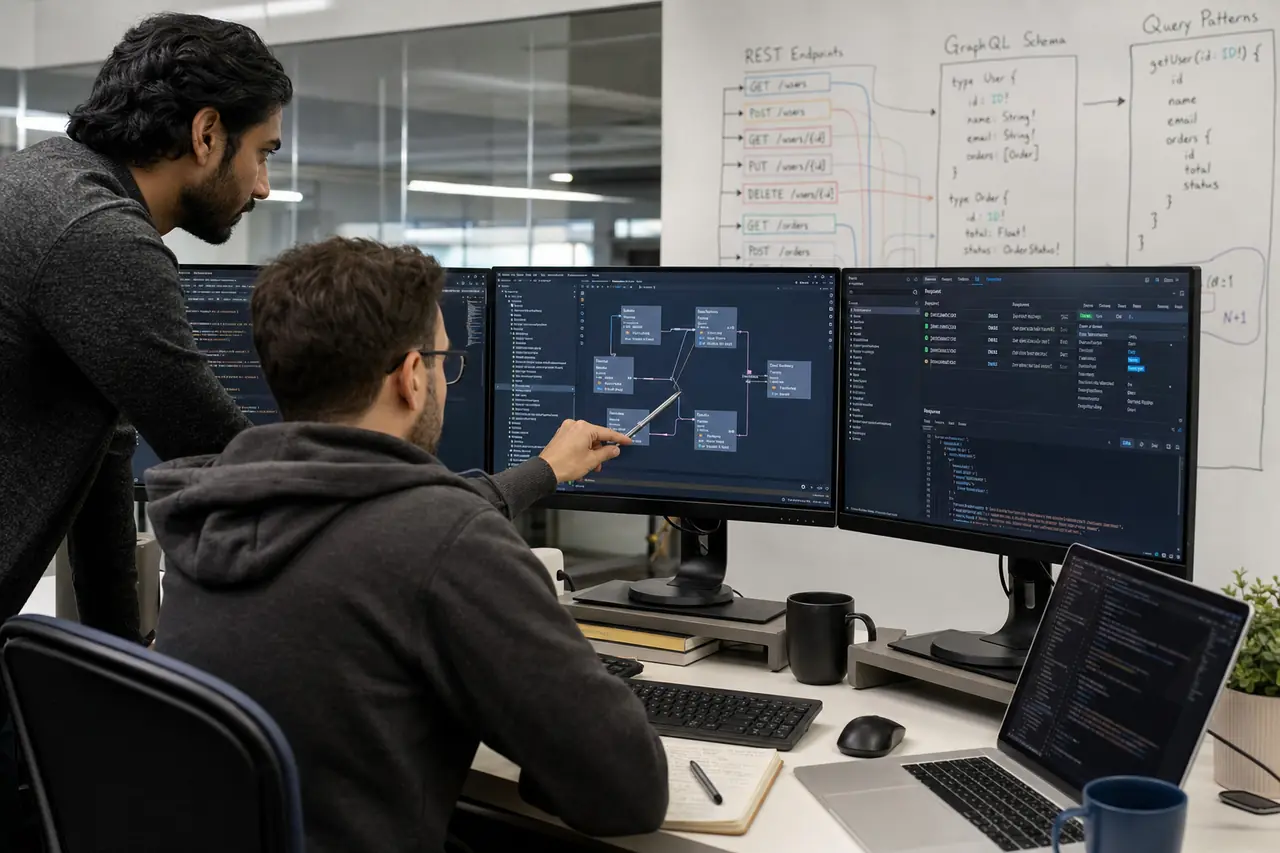 Backend developers reviewing API contracts, request flows, and integration patterns