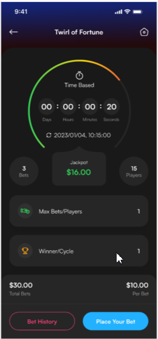 Mobile App Interface